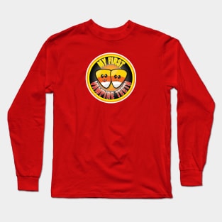 My First Vampire Teeth (Candy Corn) Long Sleeve T-Shirt